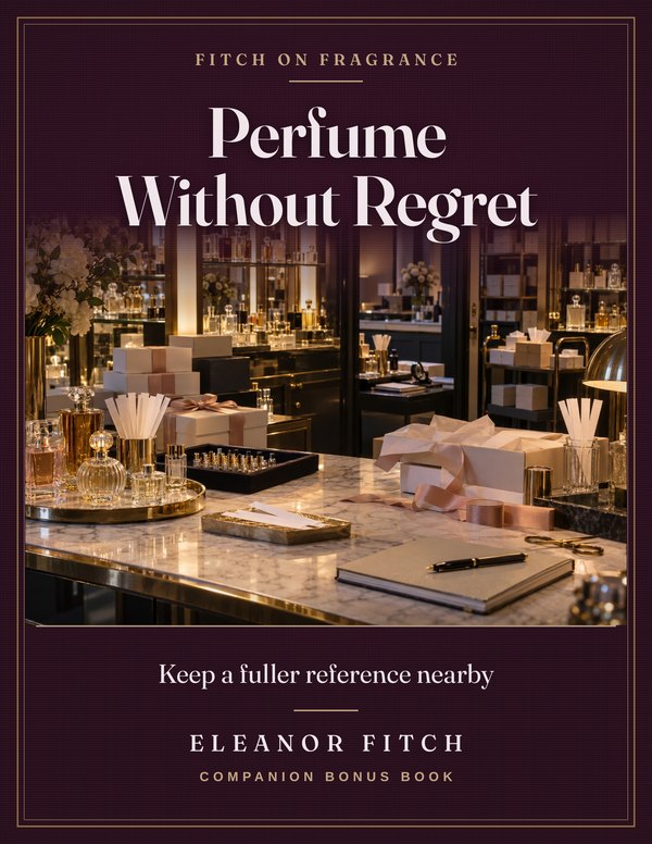 Perfume Without Regret bonus book cover